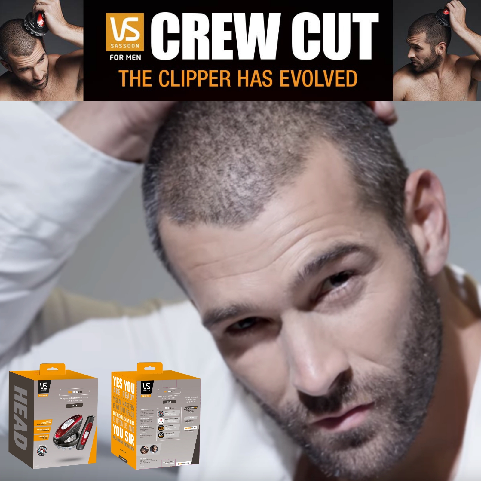 sassoon crew cut hair clipper